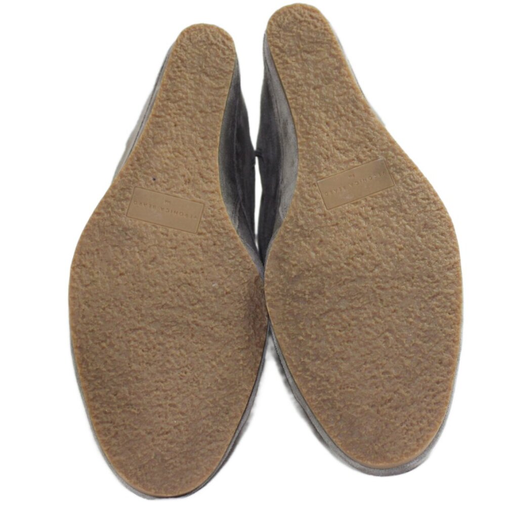 Veronica Beard Elissa Gray Suede Wedge Lace-Up Sneaker, Size 9 - Picture 8 of 9